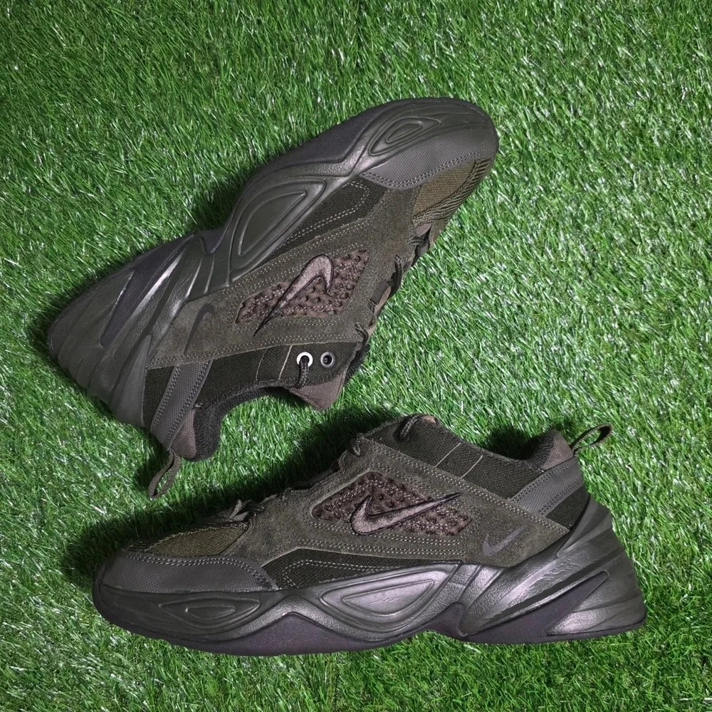 Nike M2K Tekno SP - Sequoia / Black-Cargo Khaki - Mens Size 11